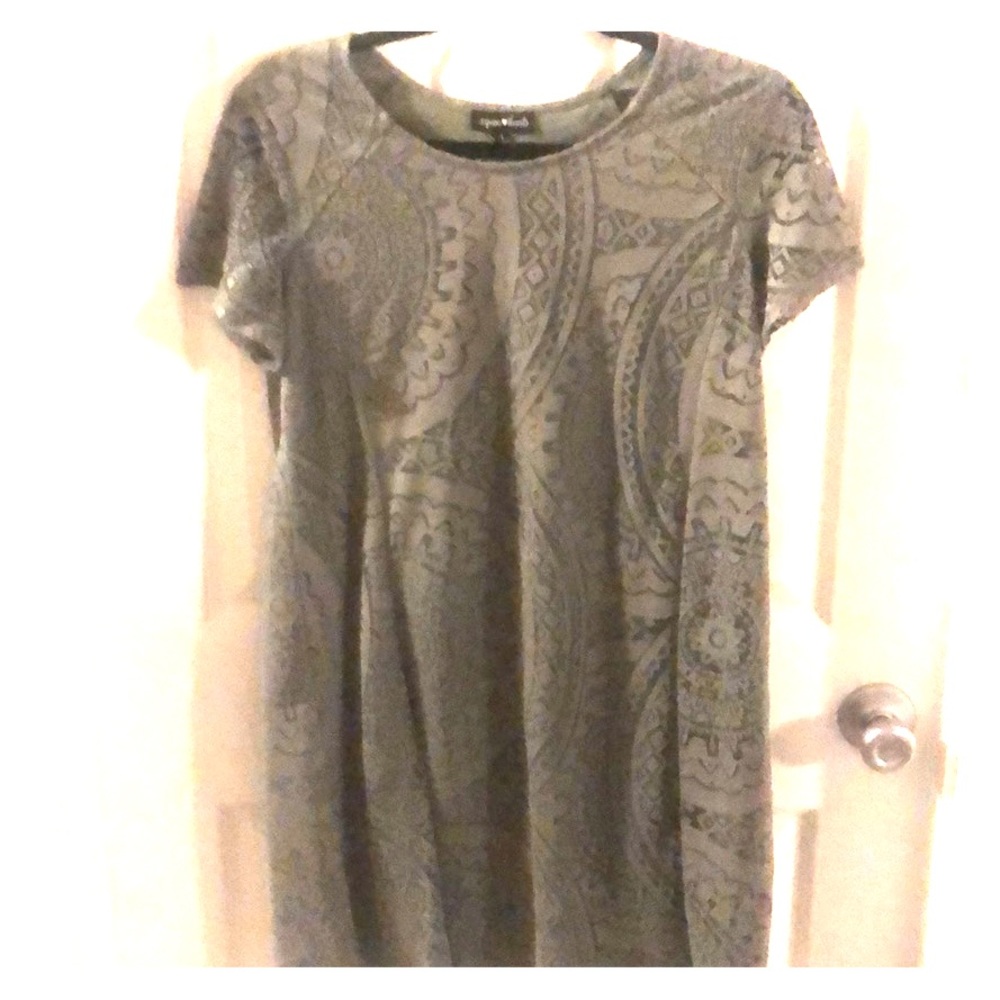 Olive Medallion Dress